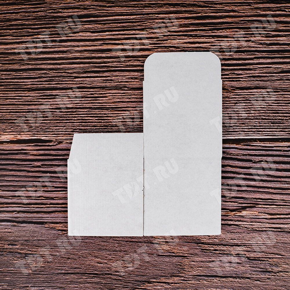 Самосборный короб №240/1, белый, складное дно, 110*110*110 мм, Т-22 Е