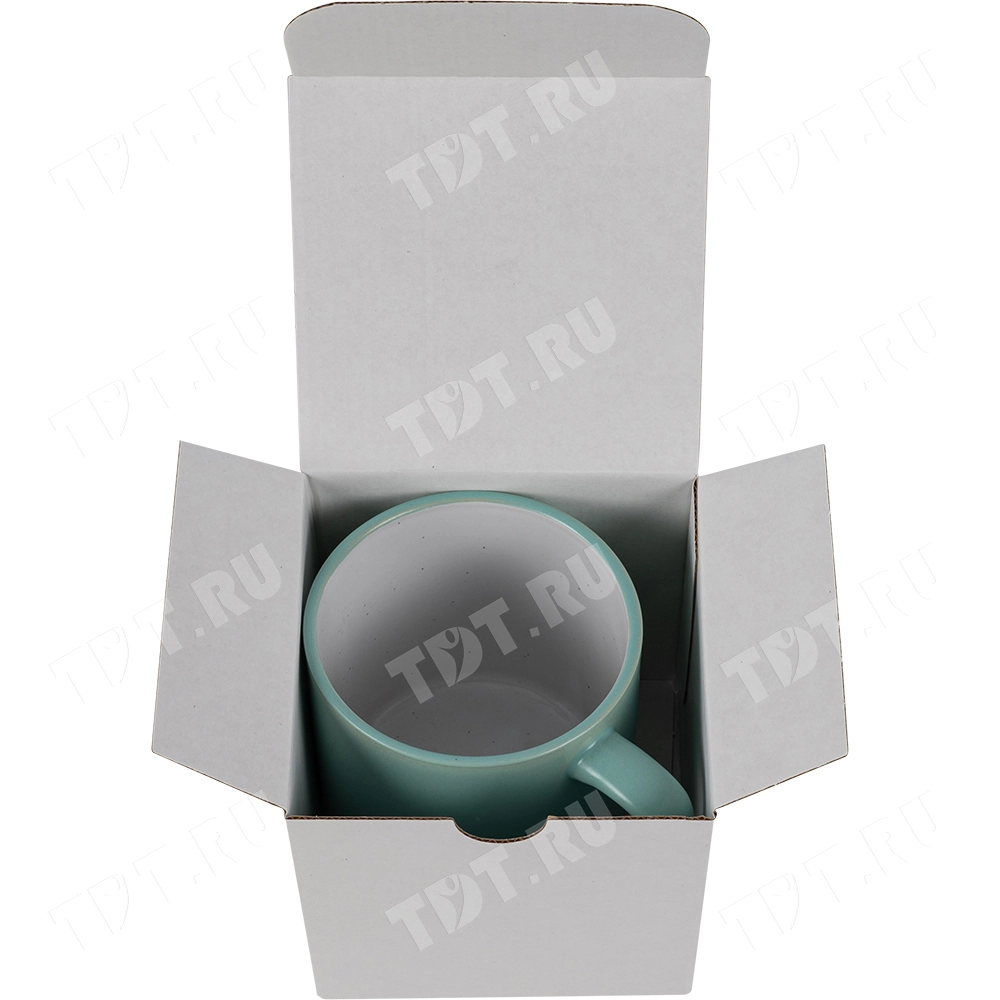 Самосборный короб №240/1, белый, складное дно, 110*110*110 мм, Т-22 Е