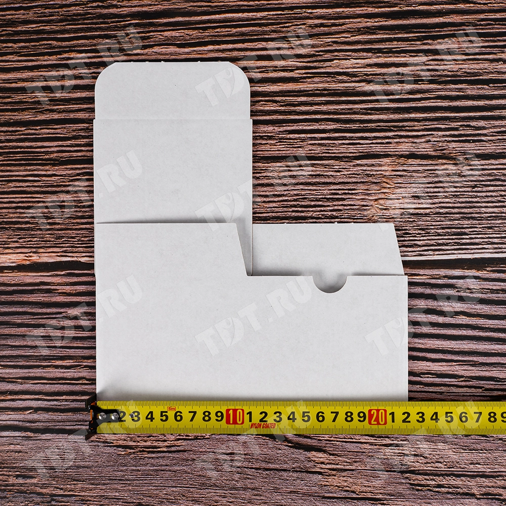 Самосборный короб №240/1, белый, складное дно, 110*110*110 мм, Т-22 Е