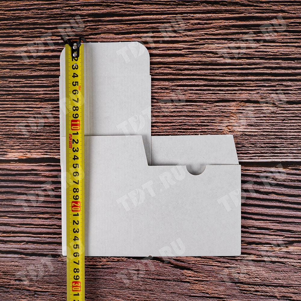 Самосборный короб №240/1, белый, складное дно, 110*110*110 мм, Т-22 Е