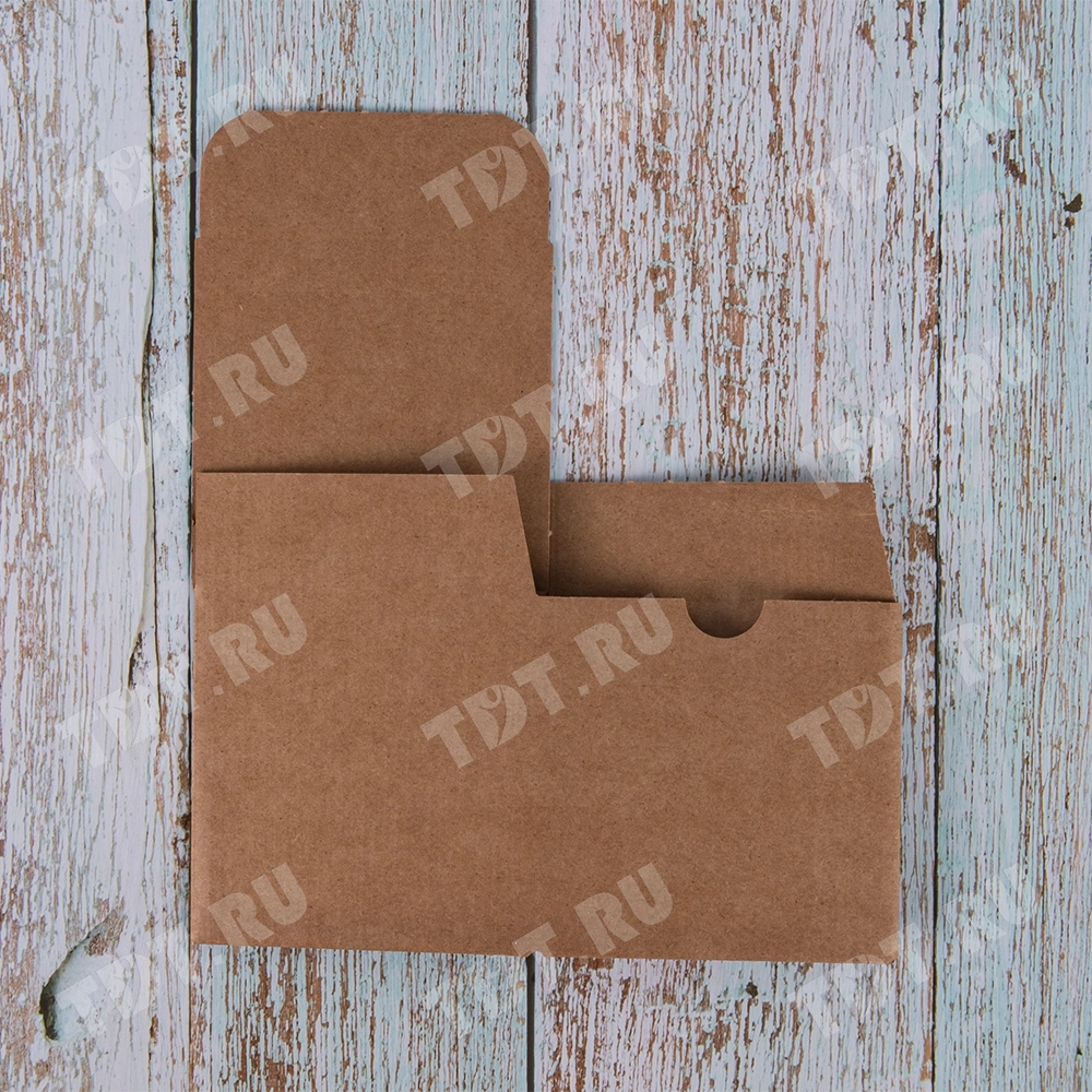 Самосборный короб №240, бурый, складное дно, 110*110*110 мм, Т-22 Е