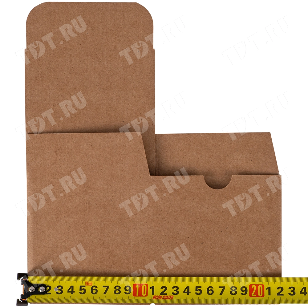 Самосборный короб №240, бурый, складное дно, 110*110*110 мм, Т-22 Е