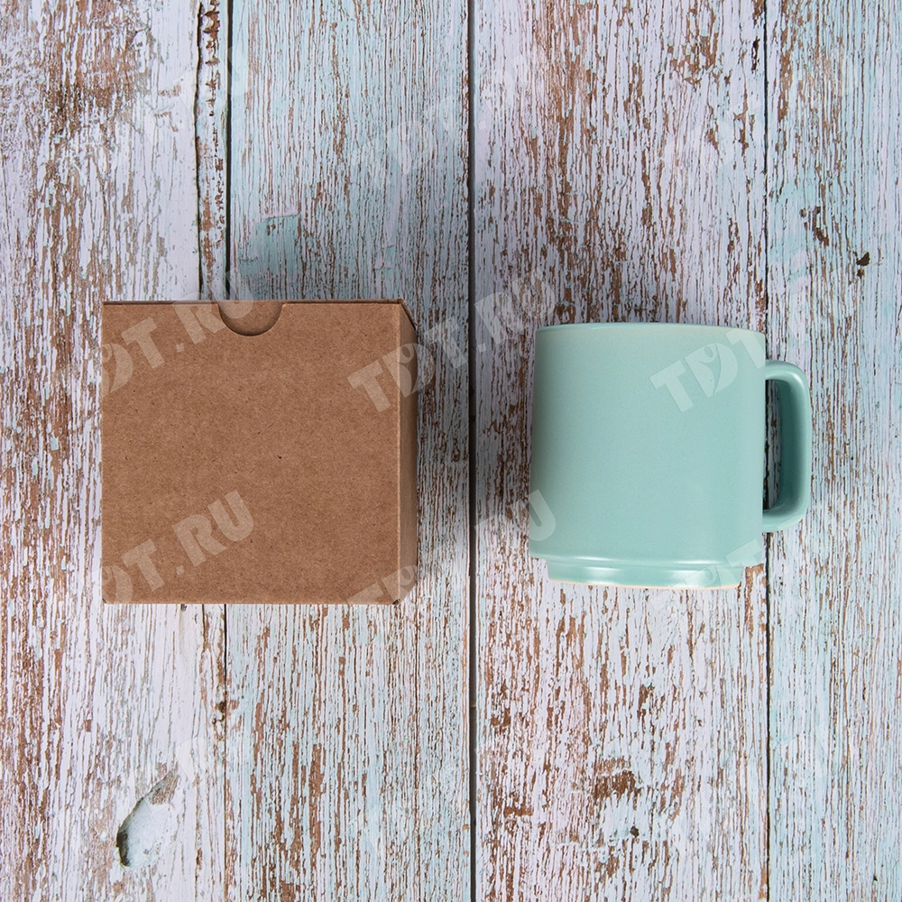 Самосборный короб №240, бурый, складное дно, 110*110*110 мм, Т-22 Е