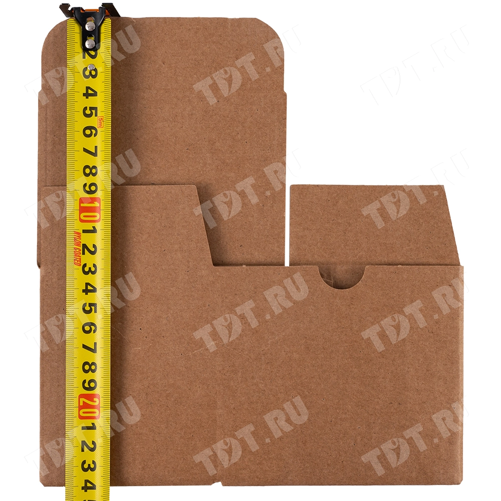 Самосборный короб №241, бурый, складное дно, 125*90*110 мм, Т-22 Е