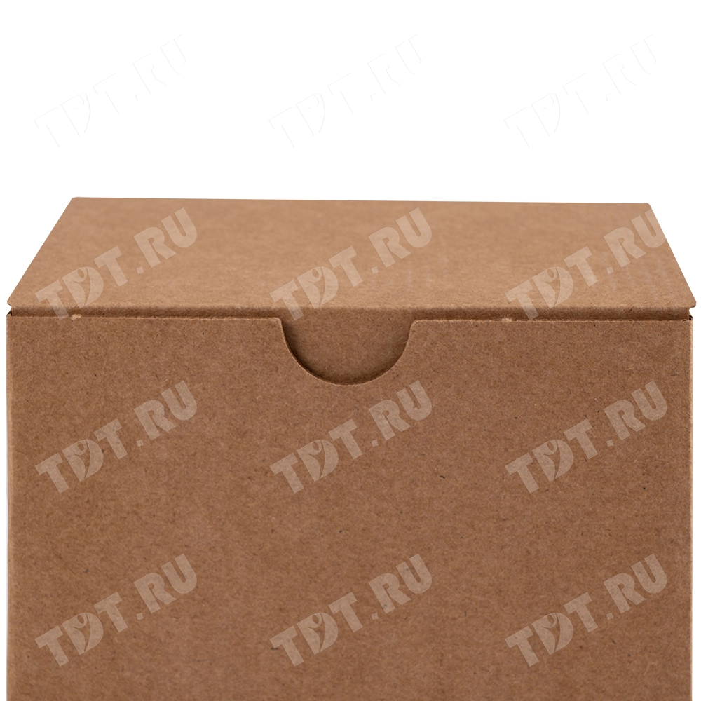 Самосборный короб №241, бурый, складное дно, 125*90*110 мм, Т-22 Е
