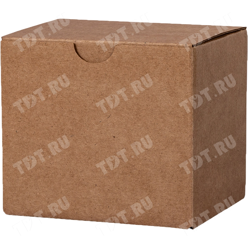 Самосборный короб №241, бурый, складное дно, 125*90*110 мм, Т-22 Е