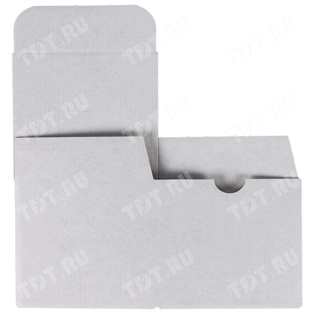 Самосборный короб №241/1, белый, складное дно, 125*90*110 мм, Т-22 Е