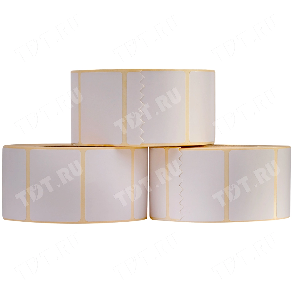 Термоэтикетки самоклеящиеся ЭКО 40*30 мм, втулка 40 мм, 1000 шт./рол.