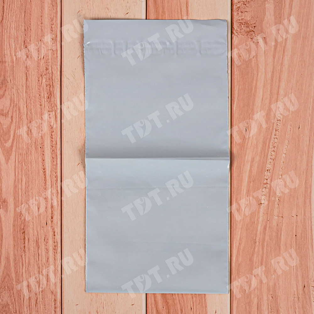 Курьер-пакет белый без печати, без кармана, 100*150+40 мм, 50 мкм, 100 шт.