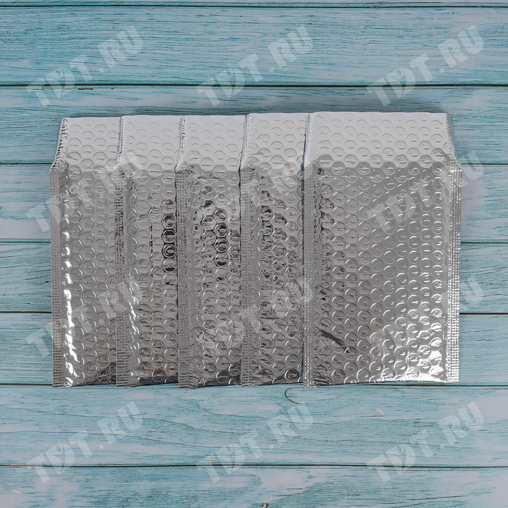 Металлизированный пакет с прослойкой, 13*17 см, А/000