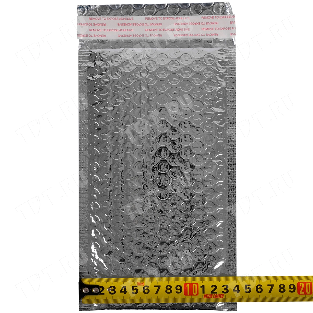 Металлизированный пакет с прослойкой, 14*22 см, В/00