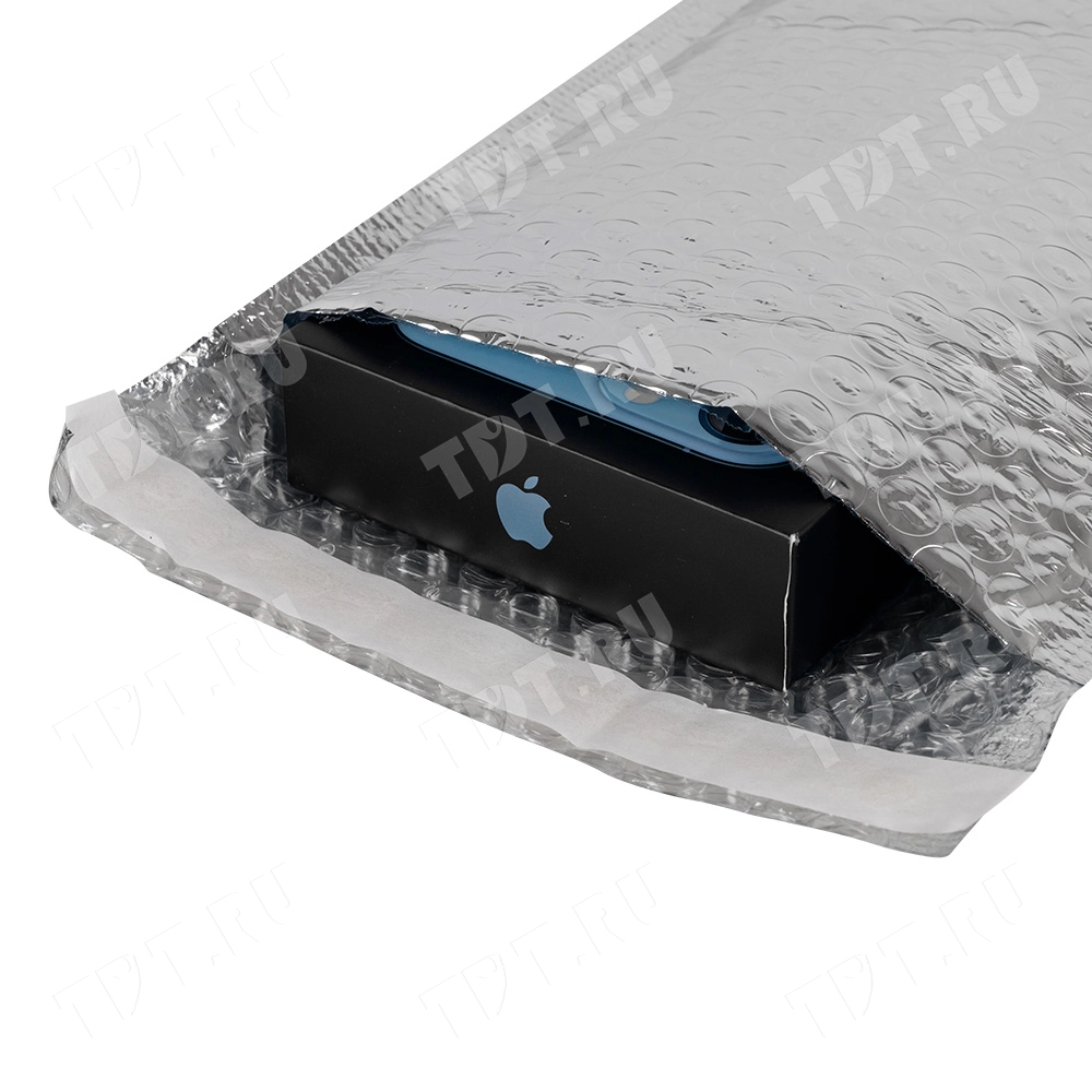 Металлизированный пакет с прослойкой, 17*22 см, С/0