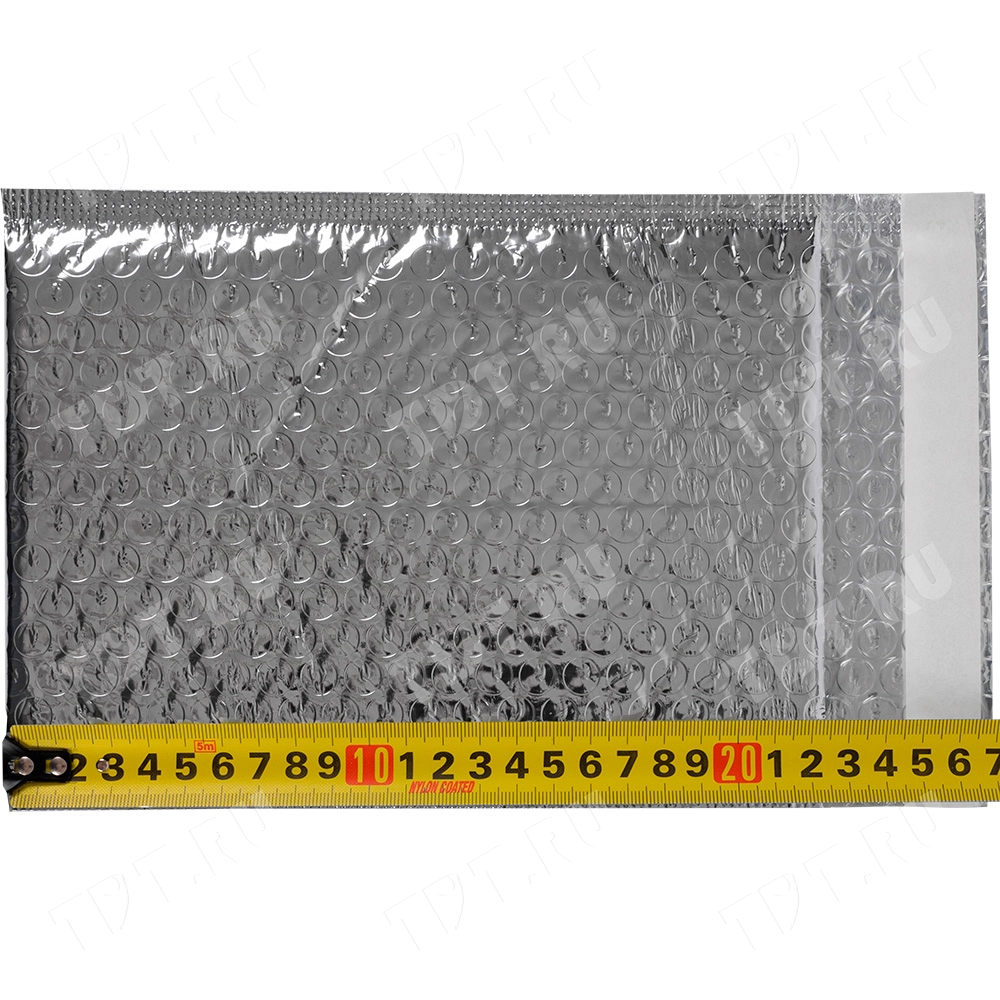 Металлизированный пакет с прослойкой, 17*22 см, С/0