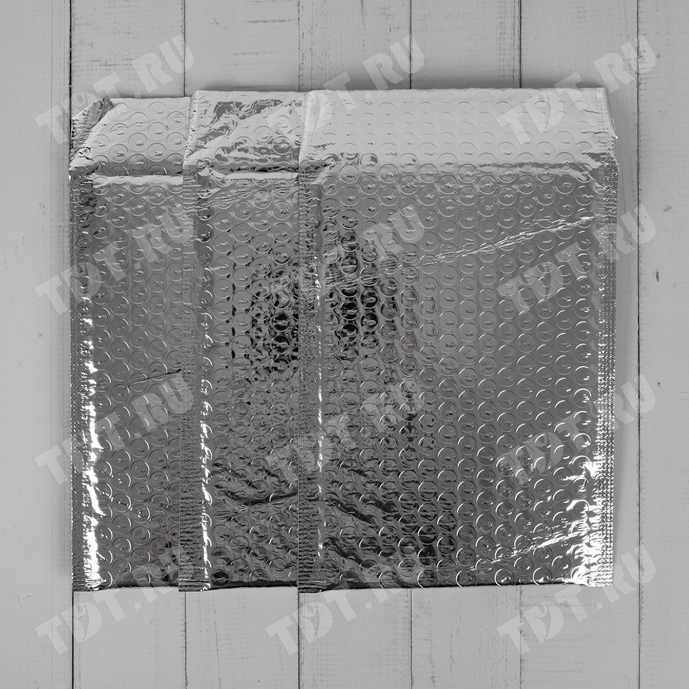Металлизированный пакет с прослойкой, 17*22 см, С/0
