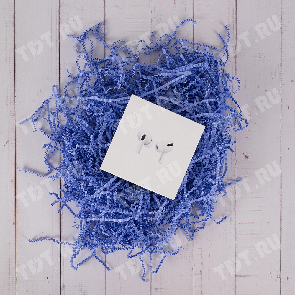 Бумажный наполнитель «Колокольчики», цветная бумага, сине-фиолетовый, 1 кг