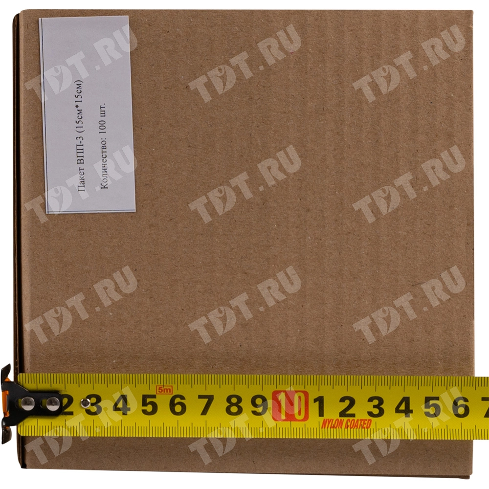 Пакет ВПП, трёхслойный, 15*15 см, 100 шт.