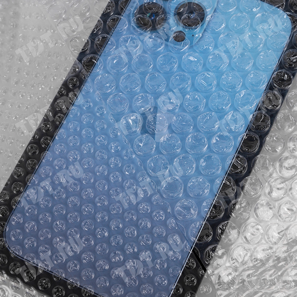 Воздушно пузырьковая пленка, 100*0.3 м «МиниБабл», 25 г/м², двухслойная