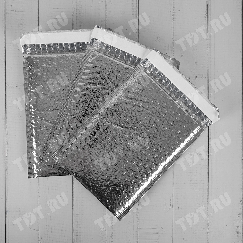 Металлизированный пакет с прослойкой, 20*27 см, D/1
