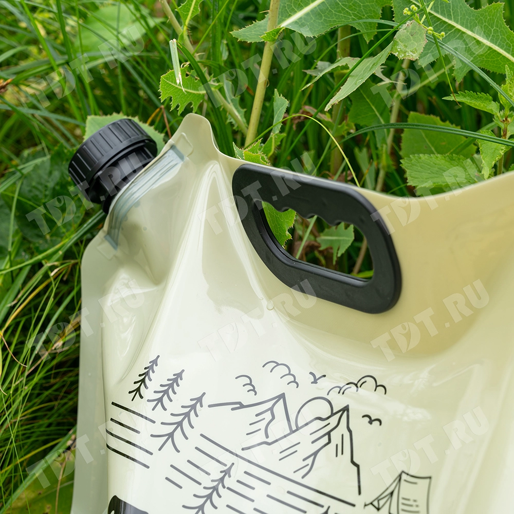 Складная сумка для хранения воды, с краном, 420*75*310 мм, 8 л