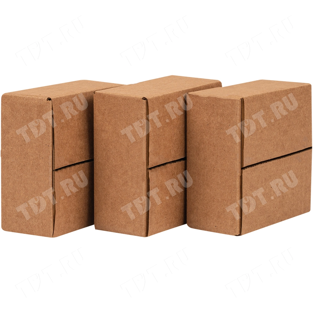 Короб №151-МК, бурый, 100*100*45 мм, Т-23 В