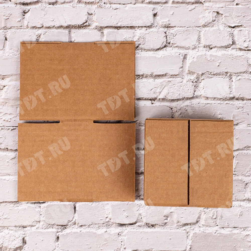 Короб №151-МК, бурый, 100*100*45 мм, Т-23 В