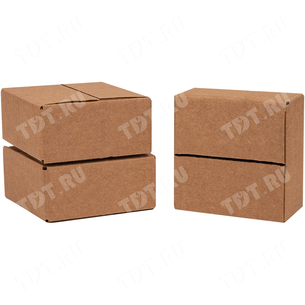 Короб №151-МК, бурый, 100*100*45 мм, Т-23 В
