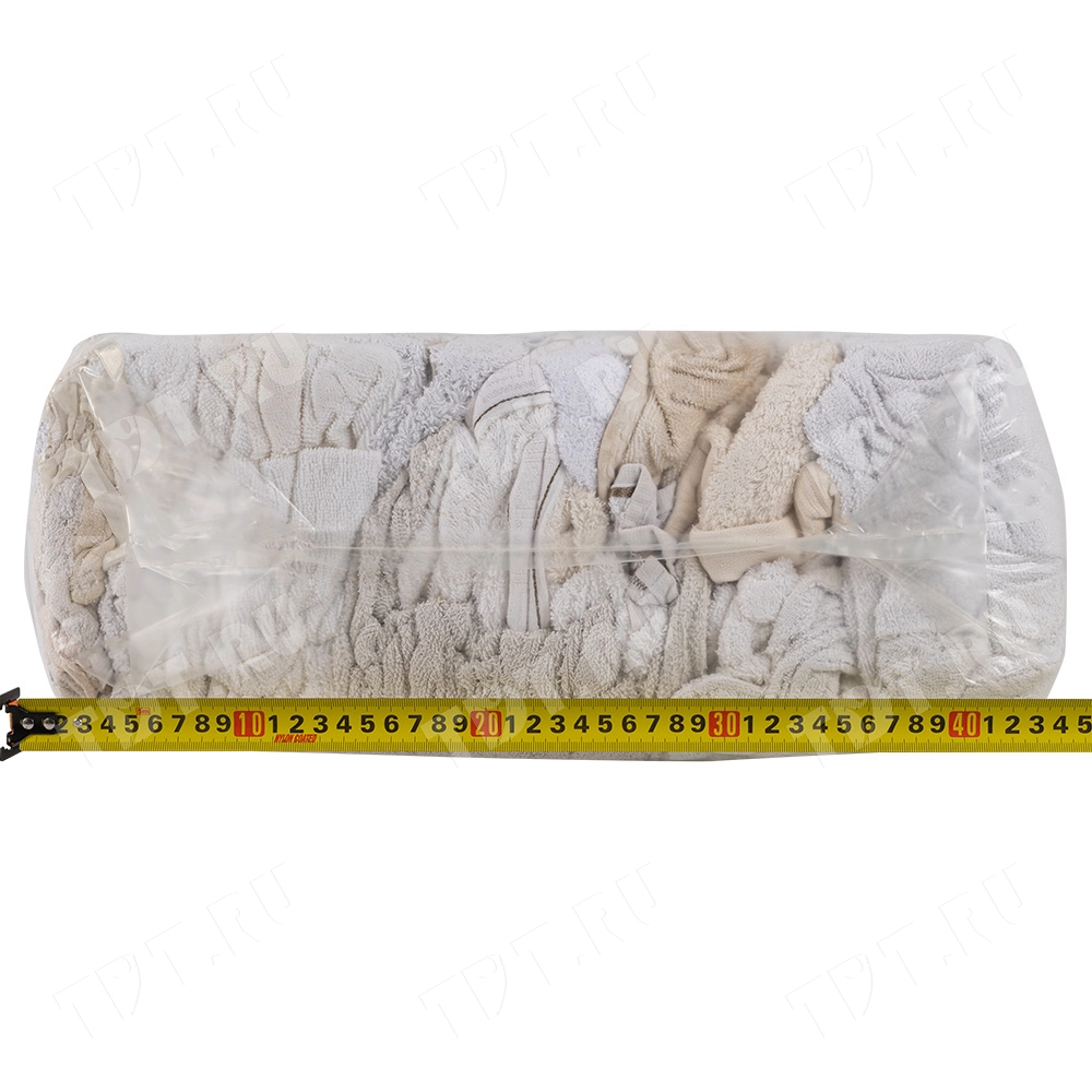 Махровая ветошь, белая, 10 кг