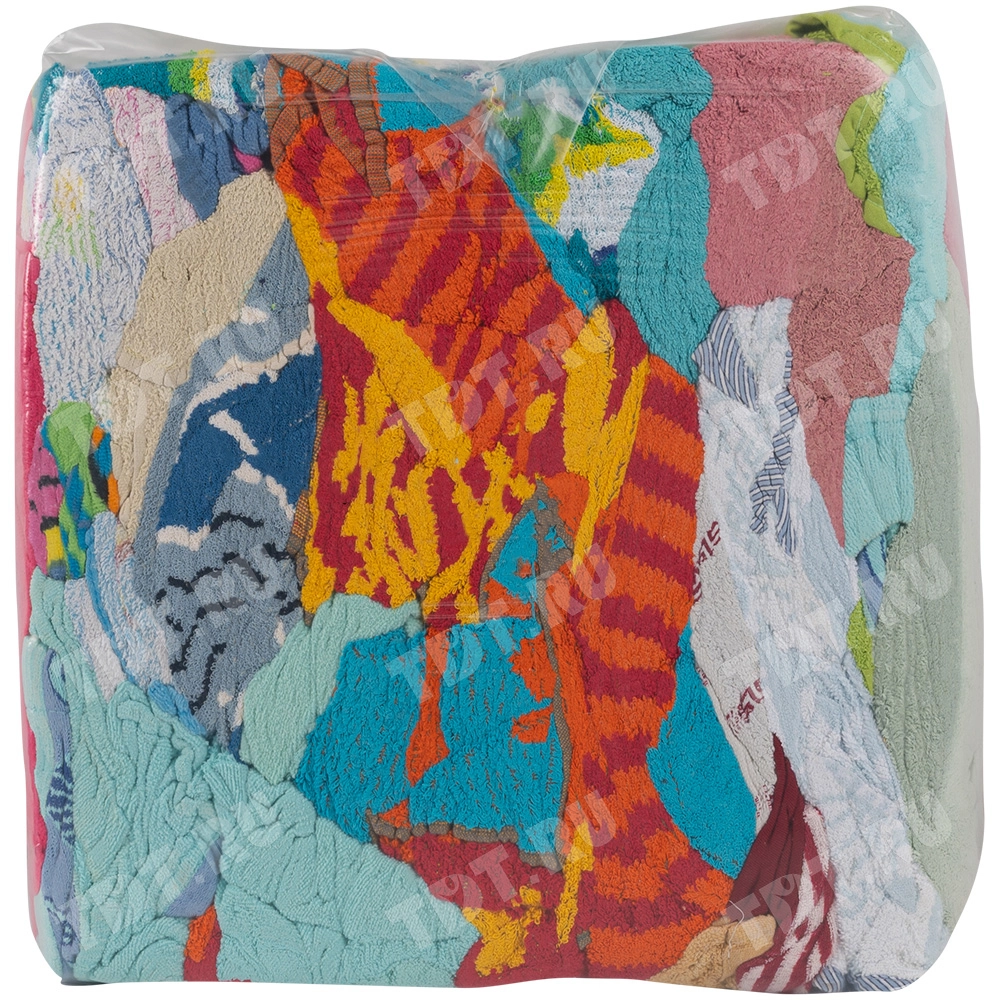 Махровая ветошь, цветная, 10 кг