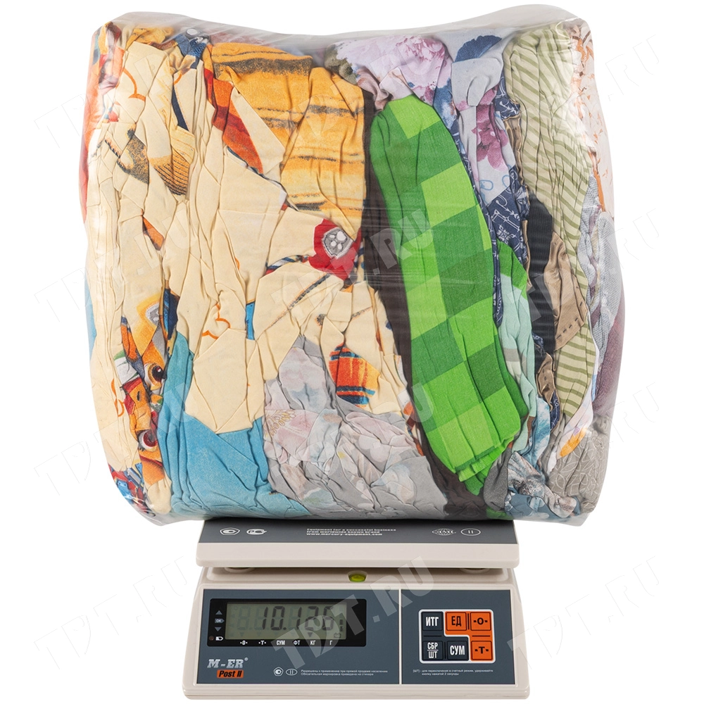 Постельная ветошь, цветная, 10 кг