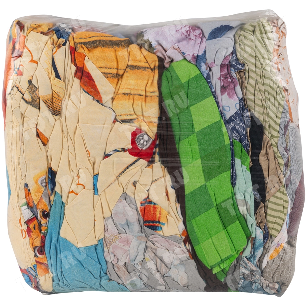 Постельная ветошь, цветная, 10 кг