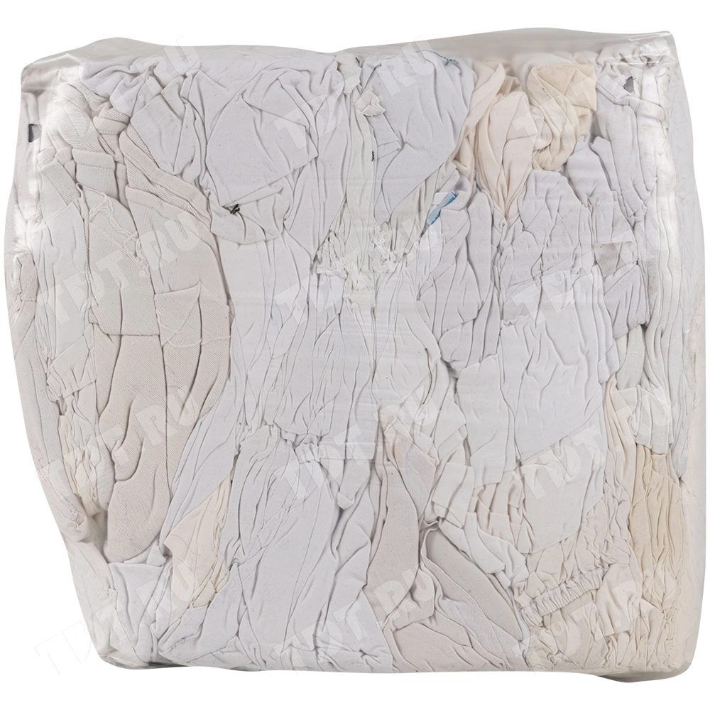 Постельная ветошь, белая, 10 кг