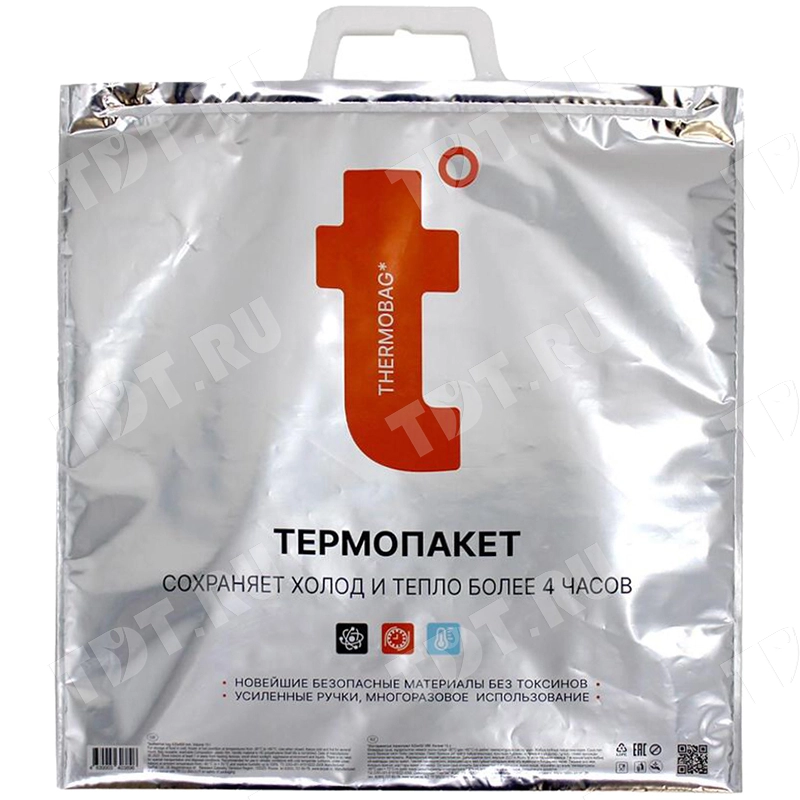 Термопакет «t Стандарт» для продуктов, металл/ПВД, 420*450 мм