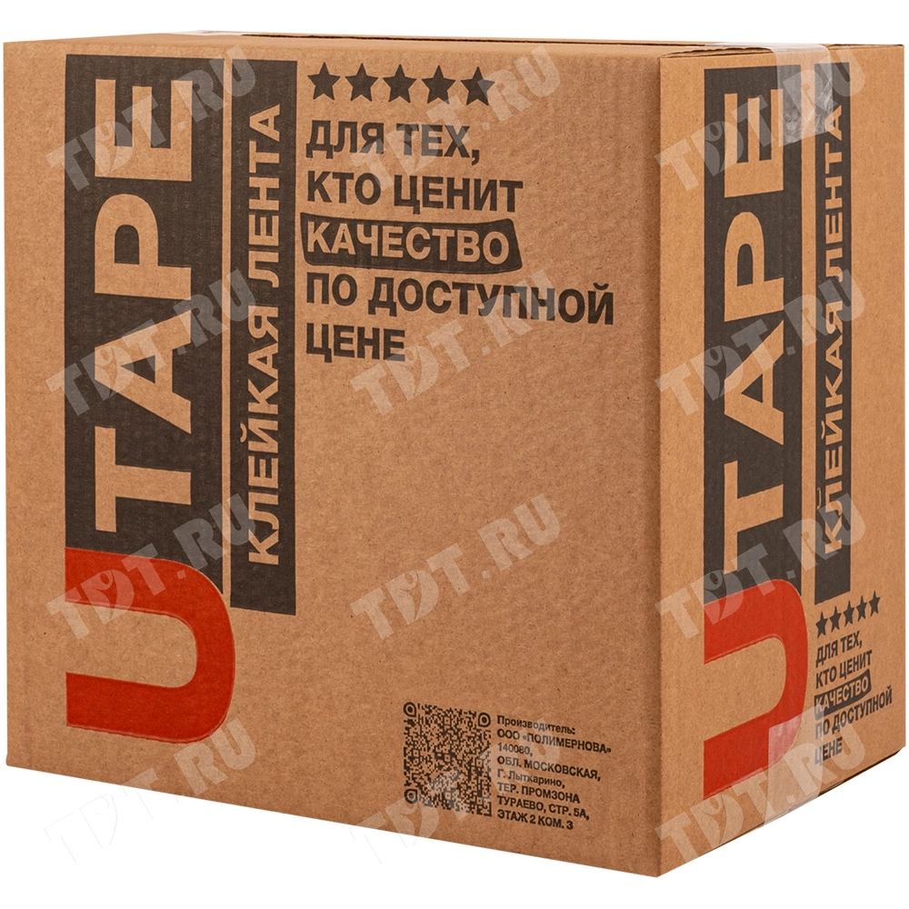 Клейкая лента прозрачная Utape, 48мм*150м*45мкм