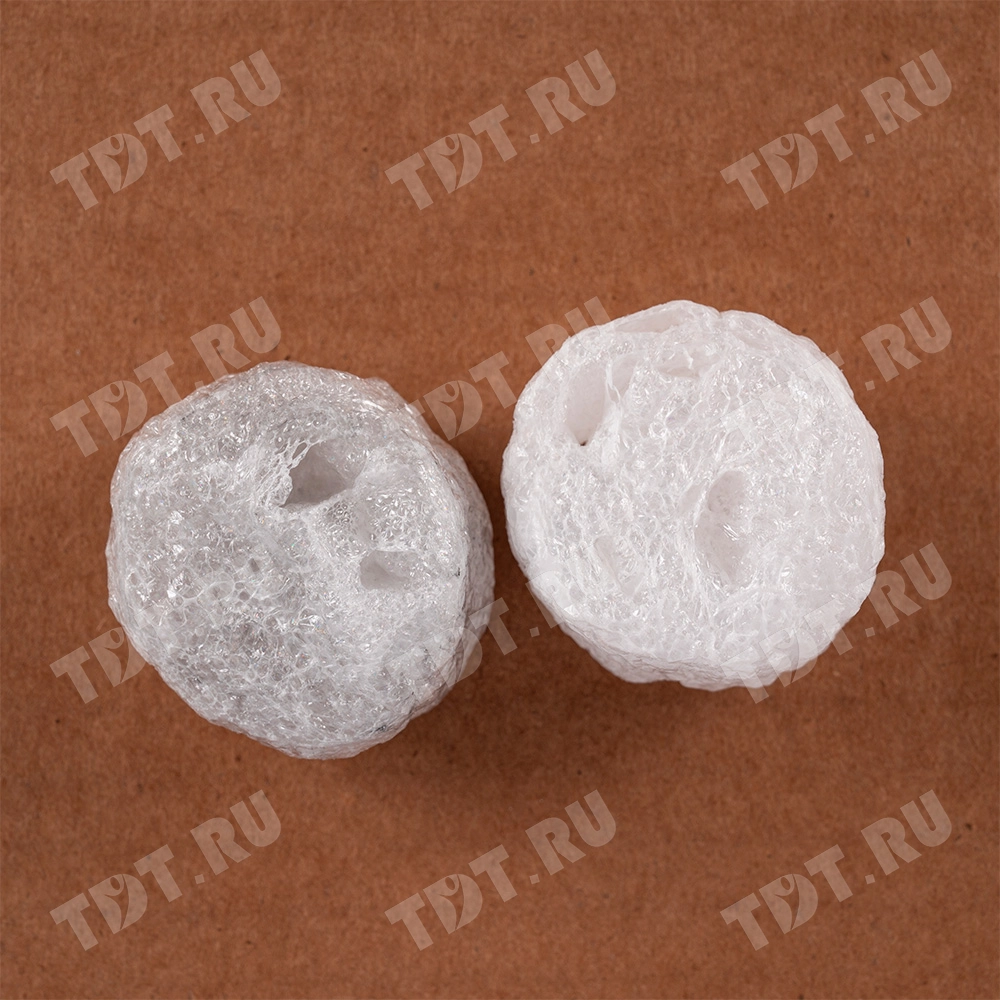 Наполнитель полистирольный «Конфетти», чёрно-белый, 10 л