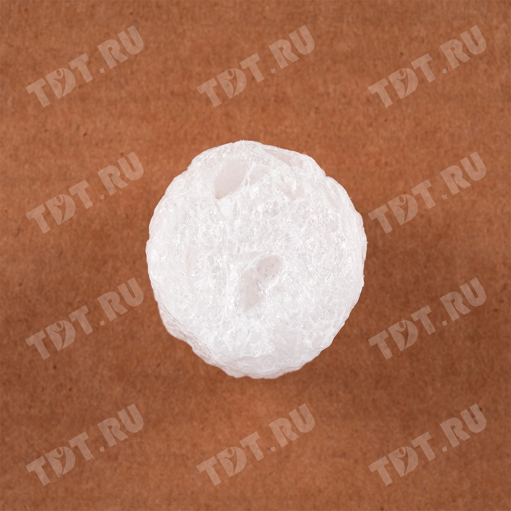 Наполнитель полистирольный «Конфетти», чёрно-белый, 10 л