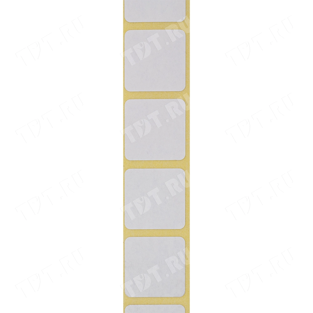 Термоэтикетки ЭКО 20*20 мм (этикетки для «Честный знак»), втулка 40 мм, 2000 шт./рол.