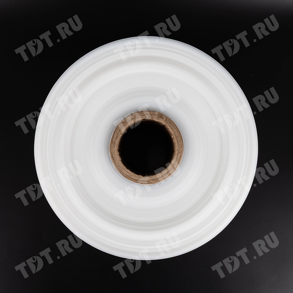 Рукав ПВД прозрачный, 12 см, 80 мкм, 565 м, 10 кг