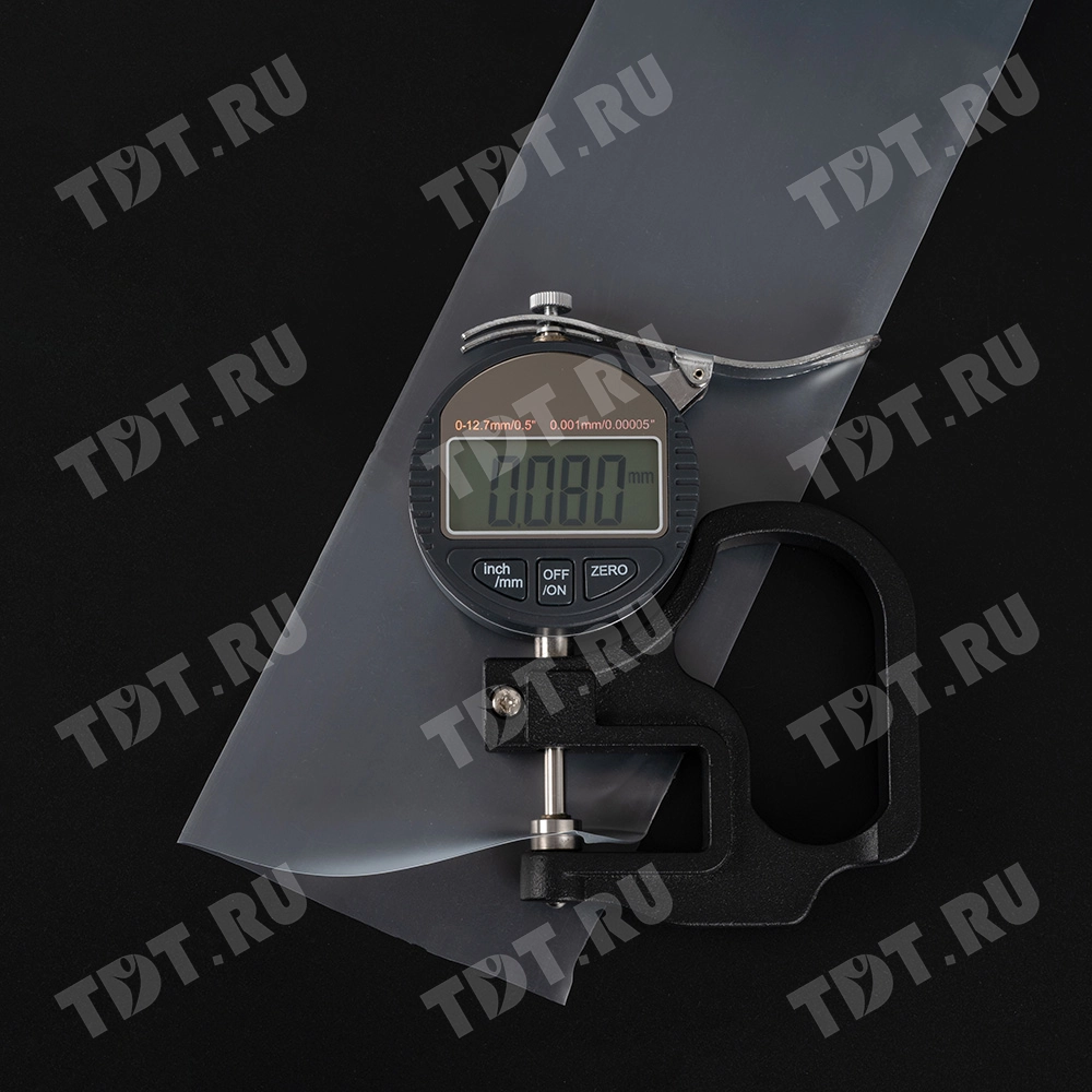 Рукав ПВД прозрачный, 30 см, 80 мкм, 225 м, 10 кг