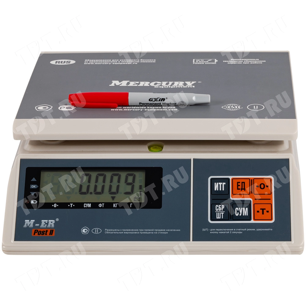 Маркер перманентный Gxin G-104900, красный, 0.5 мм, 1 шт.