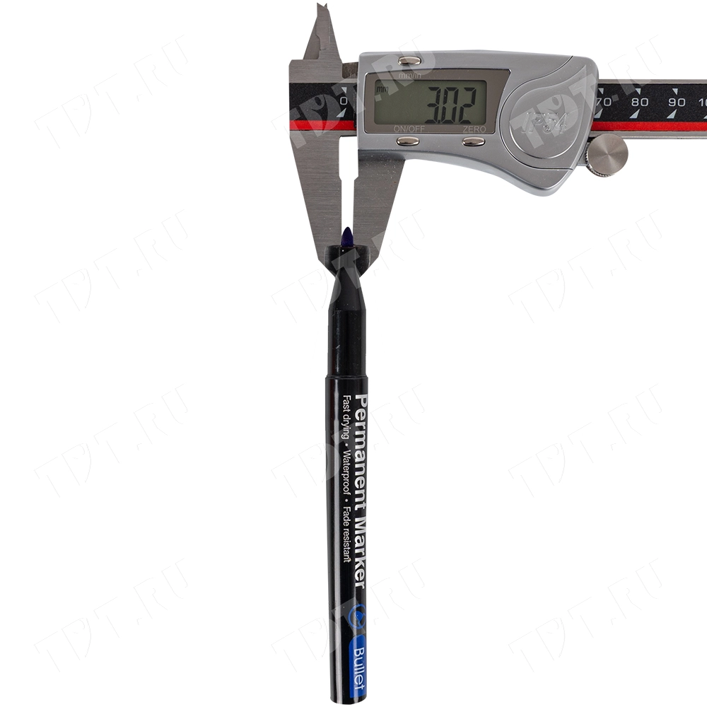 Маркер перманентный Gxin G-131, синий, 1-1.5 мм, 1 шт.