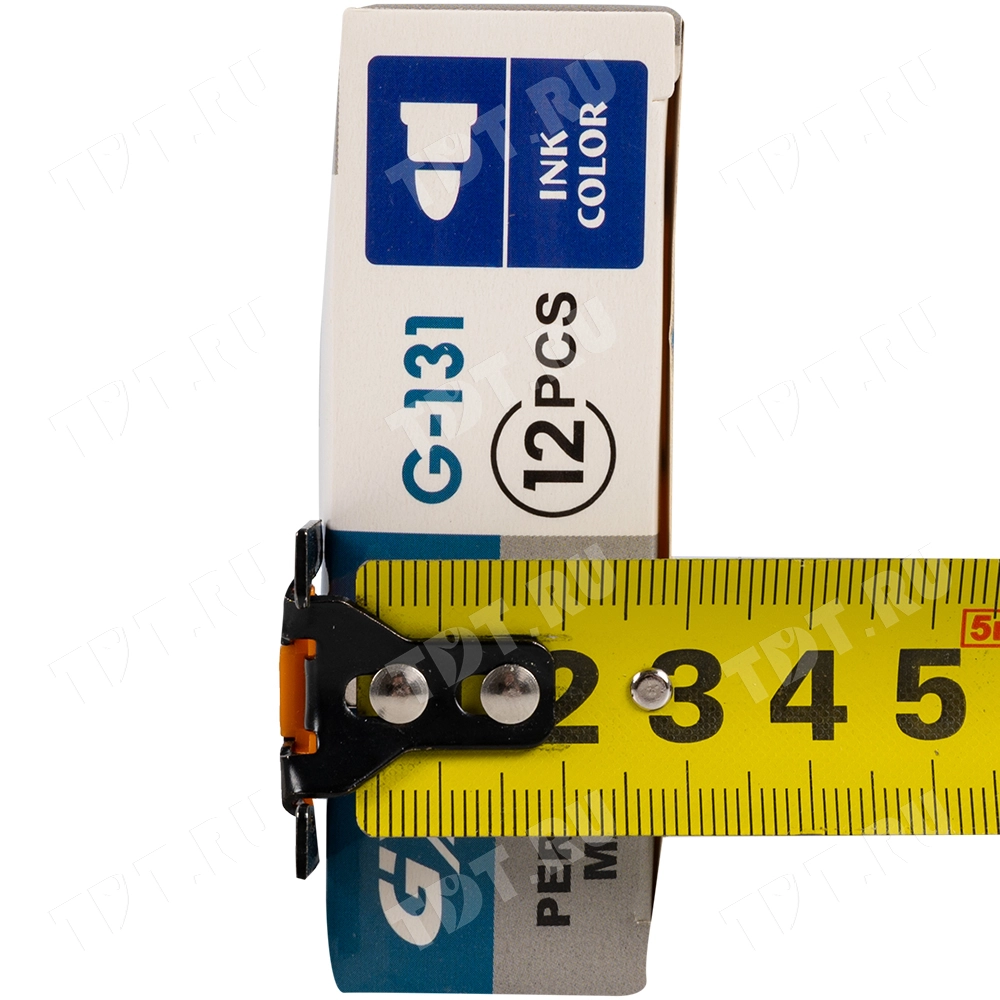 Маркер перманентный Gxin G-131, синий, 1-1.5 мм, 1 шт.