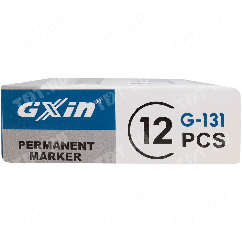 Маркер перманентный Gxin G-131, синий, 1-1.5 мм, 1 шт.