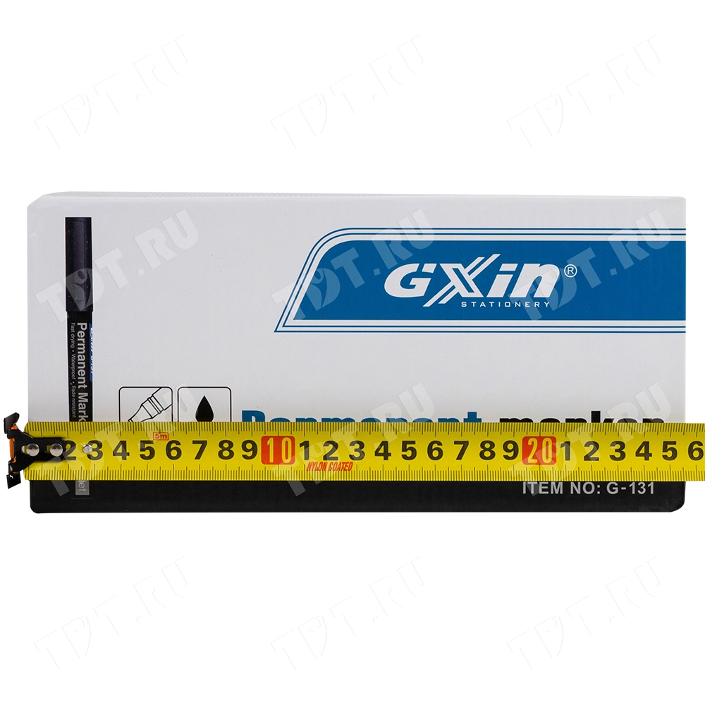 Маркер перманентный Gxin G-131, зеленый, 1-1.5 мм, 1 шт.