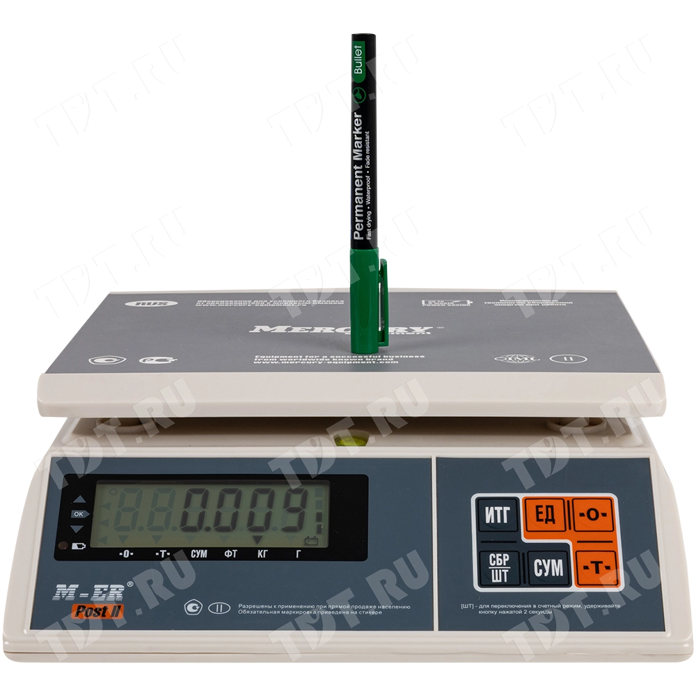 Маркер перманентный Gxin G-131, зеленый, 1-1.5 мм, 1 шт.