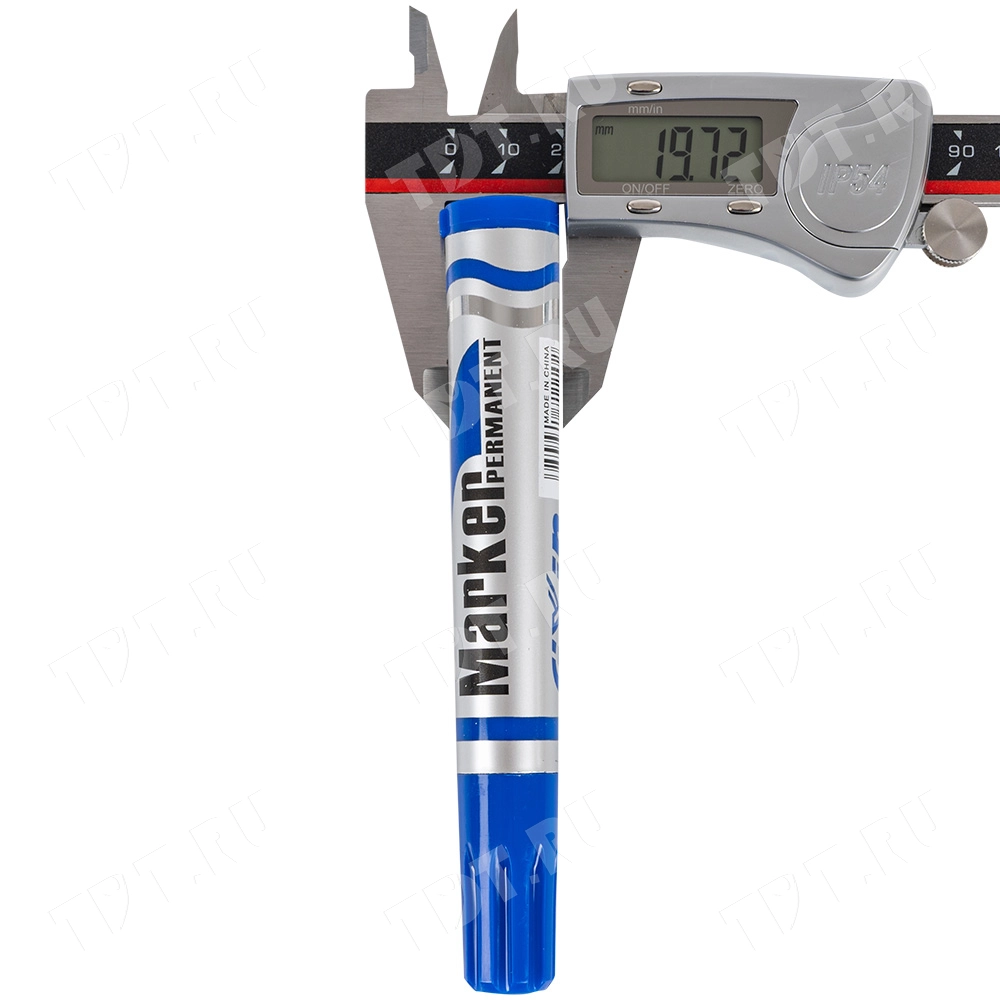 Маркер перманентный Gxin G-110, синий, 2-3 мм, 1 шт.