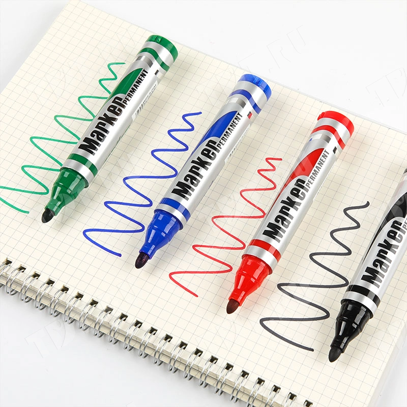 Маркер перманентный Gxin G-110, зеленый, 2-3 мм, 1 шт.