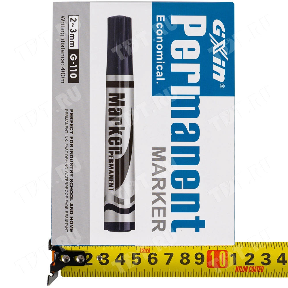 Маркер перманентный Gxin G-110, зеленый, 2-3 мм, 1 шт.