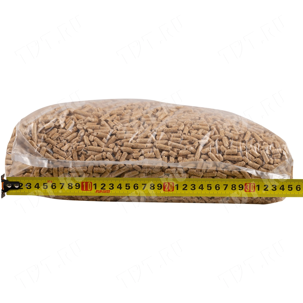 Хвойные древесные пеллеты в мешках, 15 кг