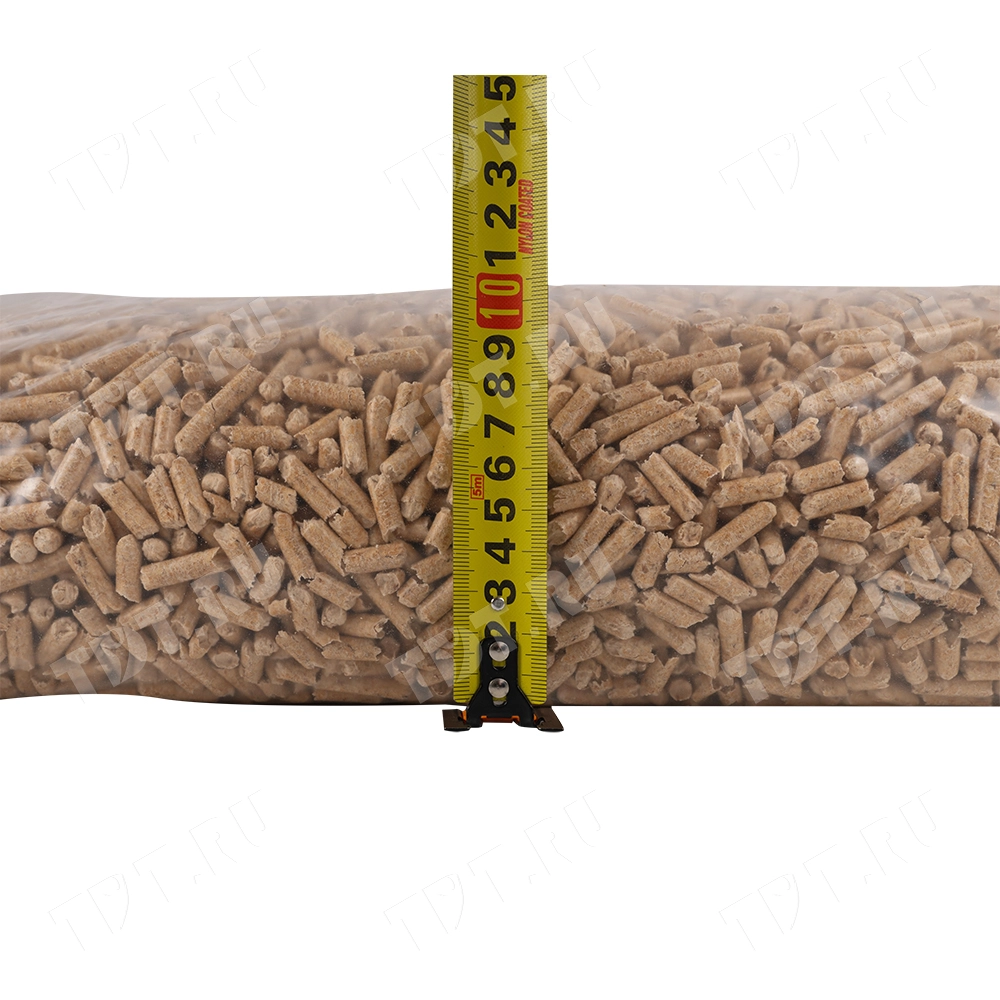 Хвойные древесные пеллеты в мешках, 15 кг
