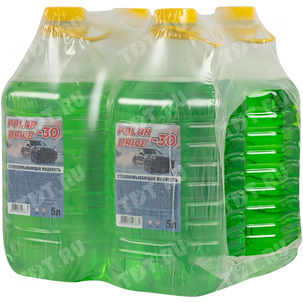 Незамерзающая жидкость для омывателя автостекол Polar Drive, 5 л